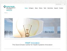 Tablet Screenshot of innovation.pamf.org